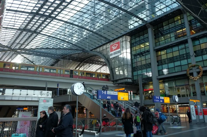 Berlin Hauptbahnhof — Innenhalle
