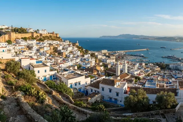 Tanger — Kasbah und Hafen