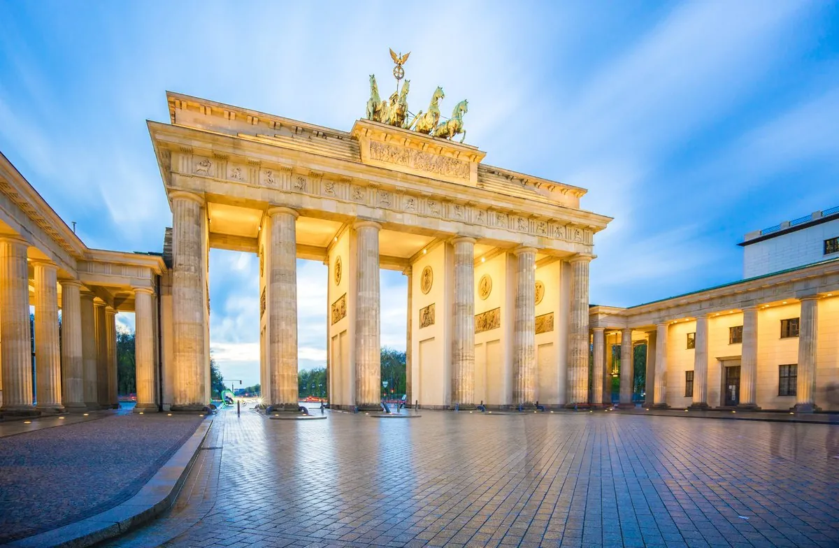 Brandenburger Tor in Berlin, Deutschland